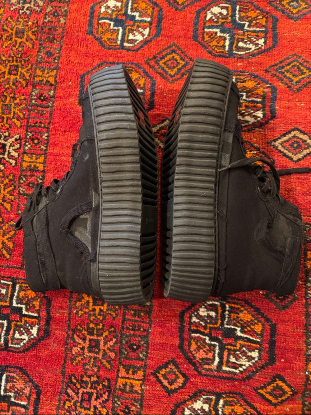 RUNDHOLZ Black Hightop Sneakers - Picture 3 of 9